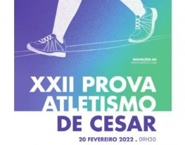 Banner Prova de Atletismo de Cesar