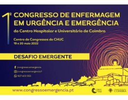 Banner Congresso de Enfermagem em Urgência e Emergência do CHUC