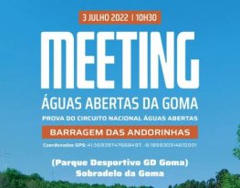 Banner Meeting Águas Abertas da Goma – Barragem das Andorinhas