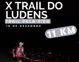 Banner Trail Noturno do Ludens – Trail Pela Vida