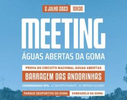 Banner Meeting Águas Abertas da Goma – Barragem das Andorinhas