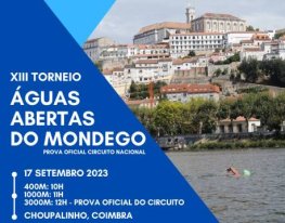 Banner Torneio de Águas Abertas do Mondego
