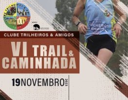 Banner Trail e Caminhada Clube Trilheiros & Amigos