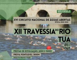Banner Travessia do Rio Tua - Mirandela