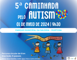 Banner Caminhada Solidária pelo Autismo
