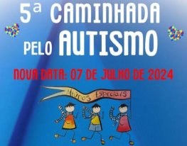 Banner Caminhada Solidária pelo Autismo