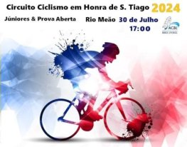Banner Circuito Ciclismo em Honra de S. Tiago