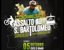 Banner Contra Relógio Assalto ao S. Bartolomeu