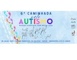 Banner Caminhada Solidária pelo Autismo