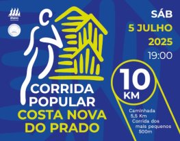 Banner Corrida Popular da Costa Nova do Prado
