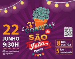 Banner Corrida de São João de Pereira