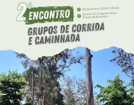 Banner Encontro de Grupos de Corrida e Caminhada