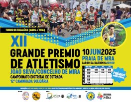 Banner XII Grande Prémio de Atletismo João Silva / Concelho de Mira