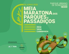 Banner Meia Maratona dos Parques e Passadiços