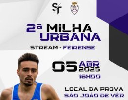 Banner Milha Urbana STREAM / Feirense