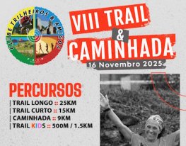 Banner Trail e Caminhada Clube Trilheiros & Amigos