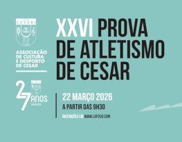 Banner Prova de Atletismo de Cesar