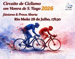 Banner Circuito Ciclismo em Honra de S. Tiago