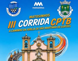 Banner Corrida do Centro Popular dos Trabalhadores do Bairro de Carcavelos