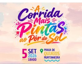 Banner A corrida mais pintas (ao pôr do sol)