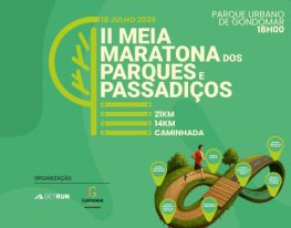 Banner Meia Maratona dos Parques e Passadiços