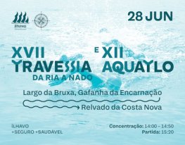 Banner Travessia da Ria a Nado