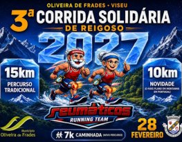 Banner Corrida Solidária Reigoso
